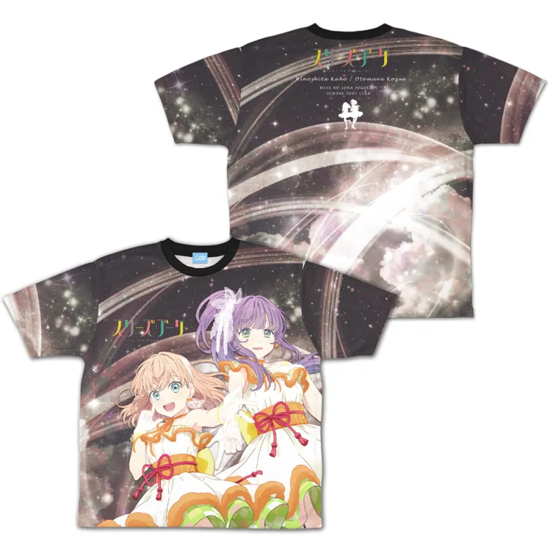 スリーズブーケ 両面フルグラフィックTシャツ/XL