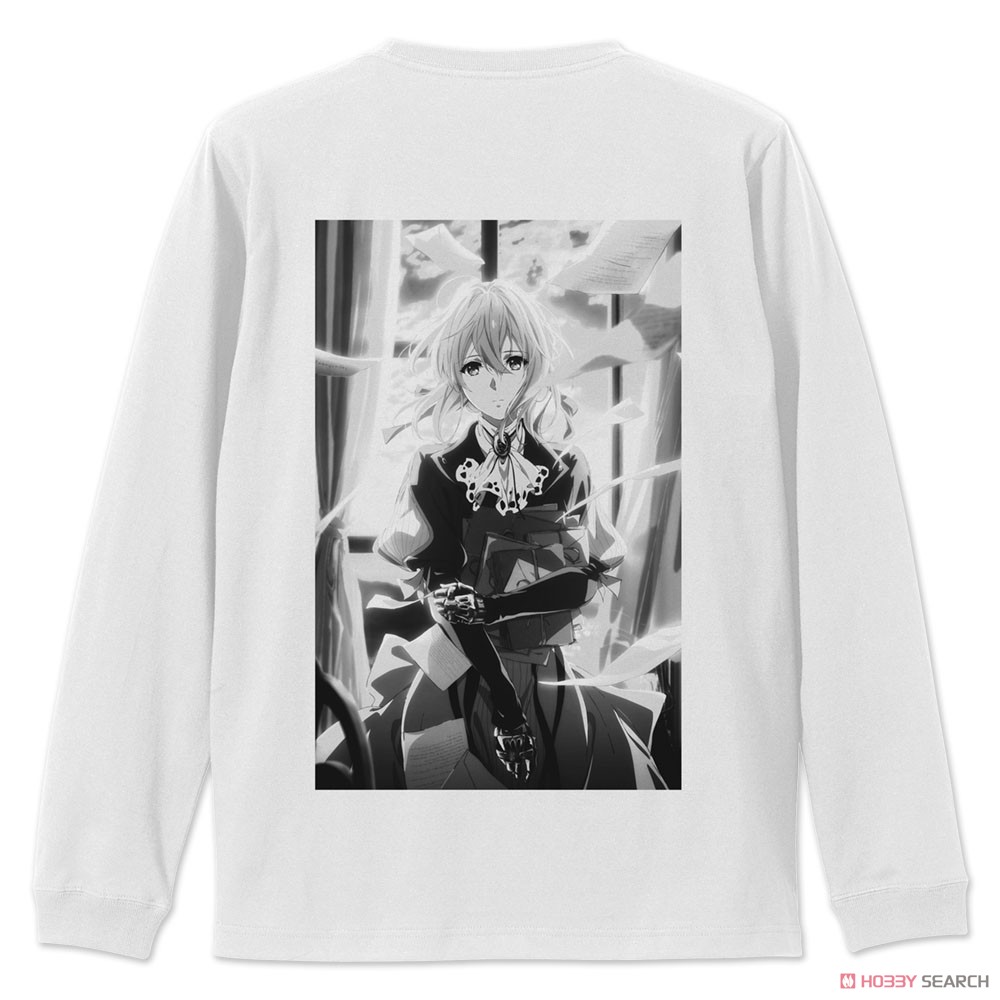 ヴァイオレット・エヴァーガーデン ロングスリーブTシャツ/WHITE-XL 2