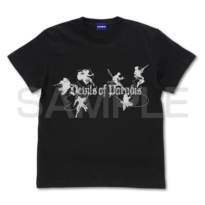 パラディ島の悪魔 Tシャツ/BLACK-L