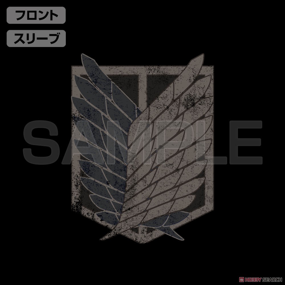 調査兵団 TシャツVer2.0/BLACK-M 5