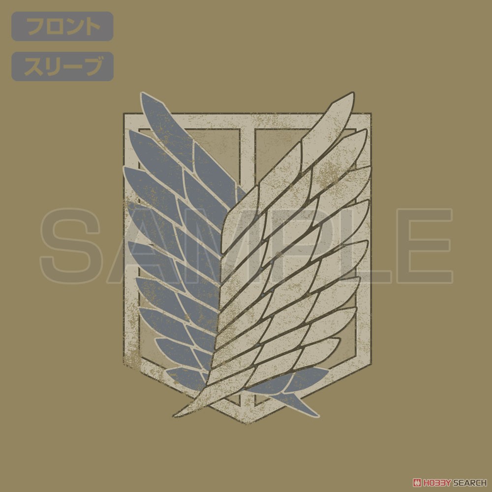 調査兵団 TシャツVer2.0/SAND KHAKI-S 5