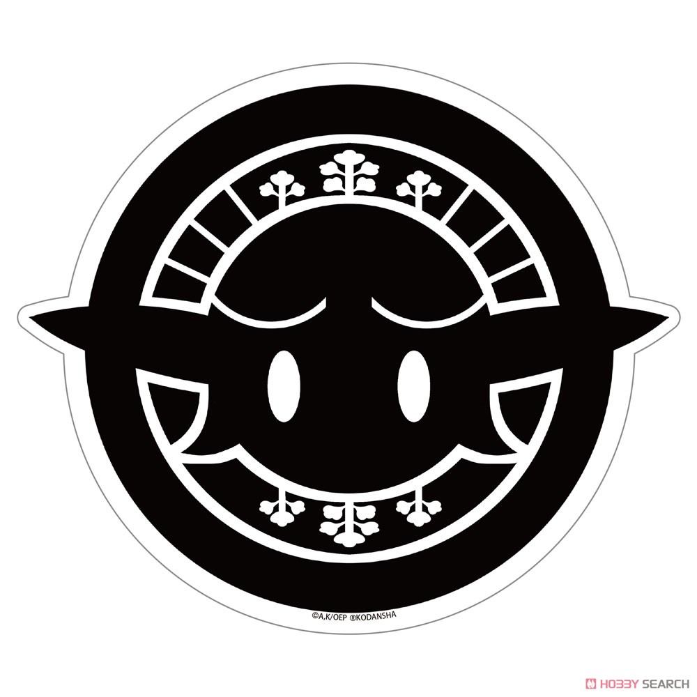 高耳神社 社紋 屋外対応ステッカー 3