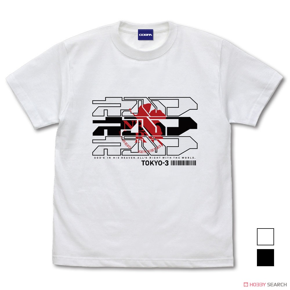 ネルフサイバーロゴ Tシャツ/WHITE-L 2