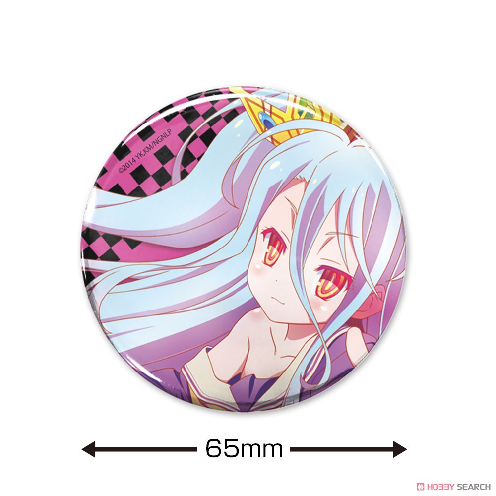 描き下ろし｢白｣ 65mm缶バッジ ASCIENTE!Ver. 3