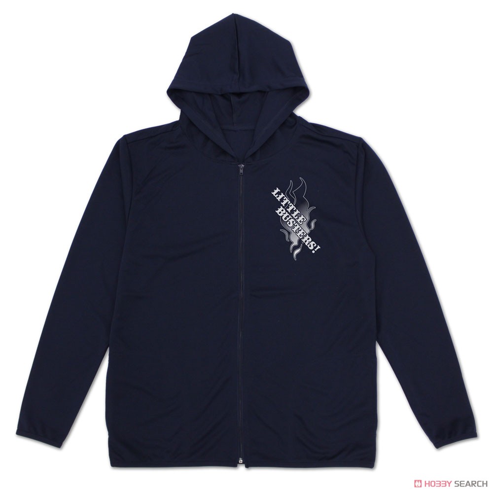 リトルバスターズ! 薄手ドライパーカー/NAVY-XL 3