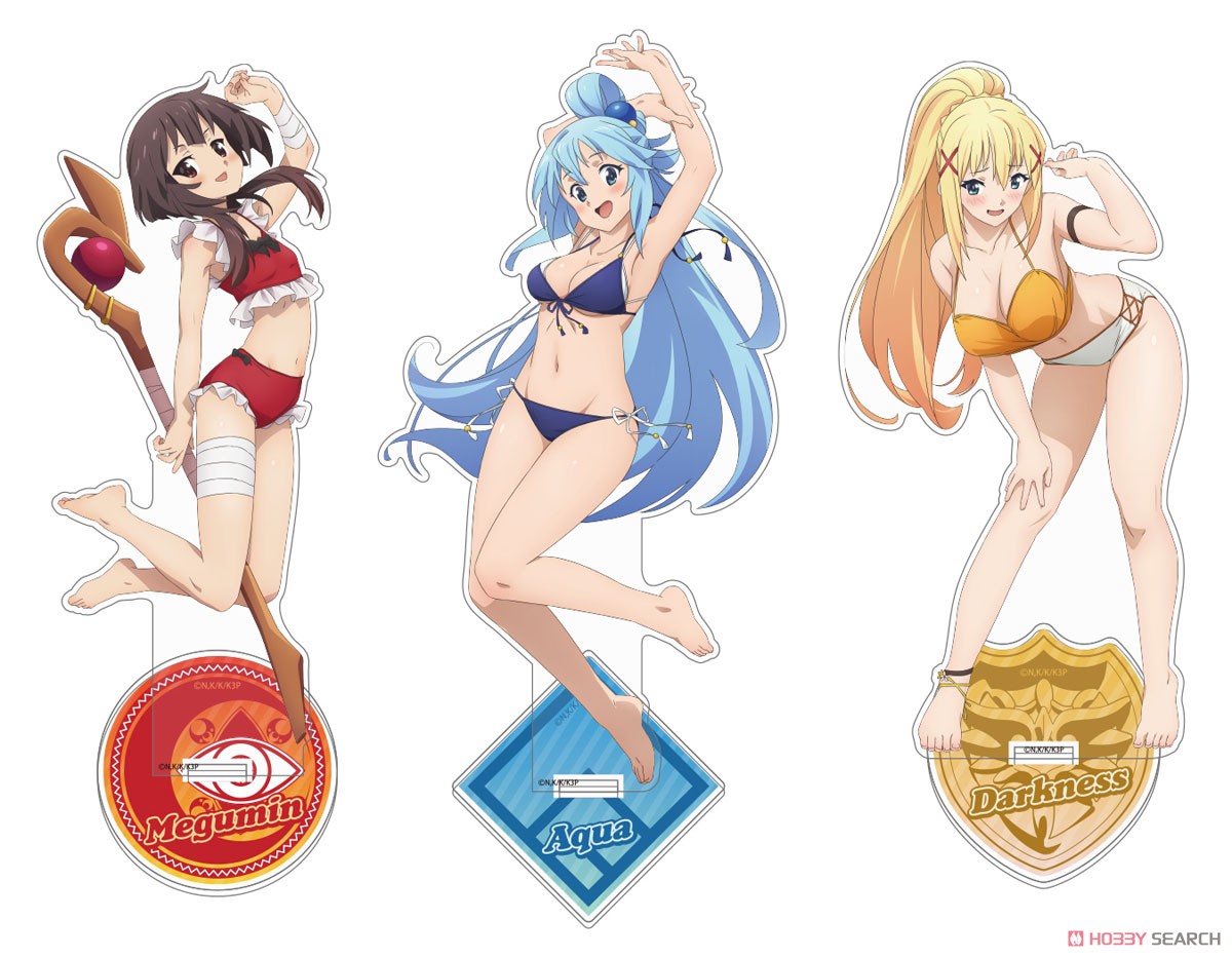 描き下ろし ダクネス 水着Ver. アクリルスタンド(大) 4