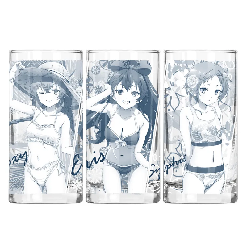 水着のロキシー・エリス・シルフィエット グラス