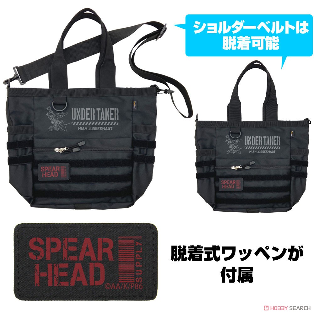 〈アンダーテイカー〉パーソナルマーク ファンクショナルトートバッグ/BLACK 3