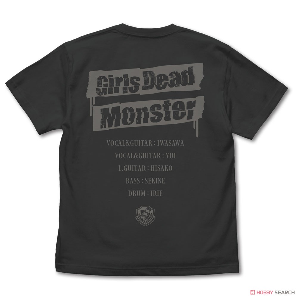 Girls Dead Monster ライブ Tシャツ/SUMI-XL 3