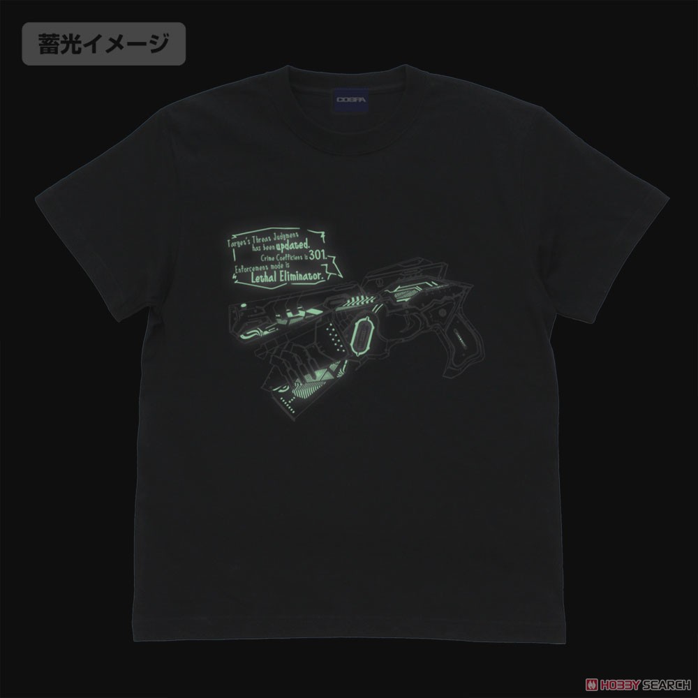 ドミネーター 蓄光Tシャツ/BLACK-L 3