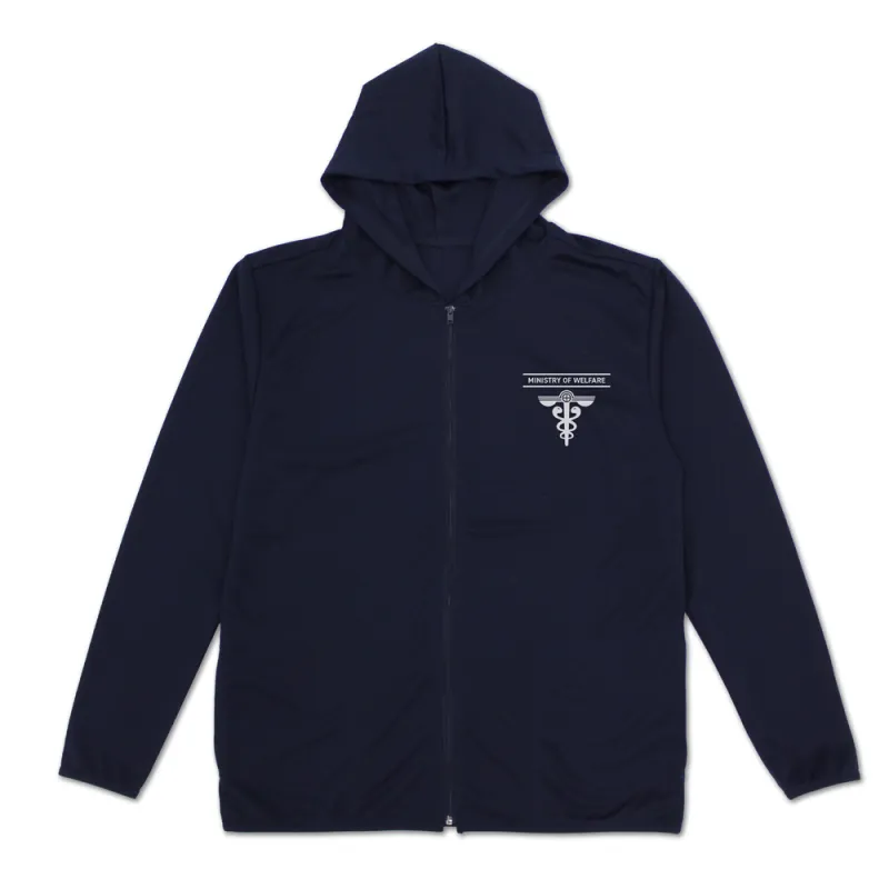 公安局 薄手ドライパーカー/NAVY-XL