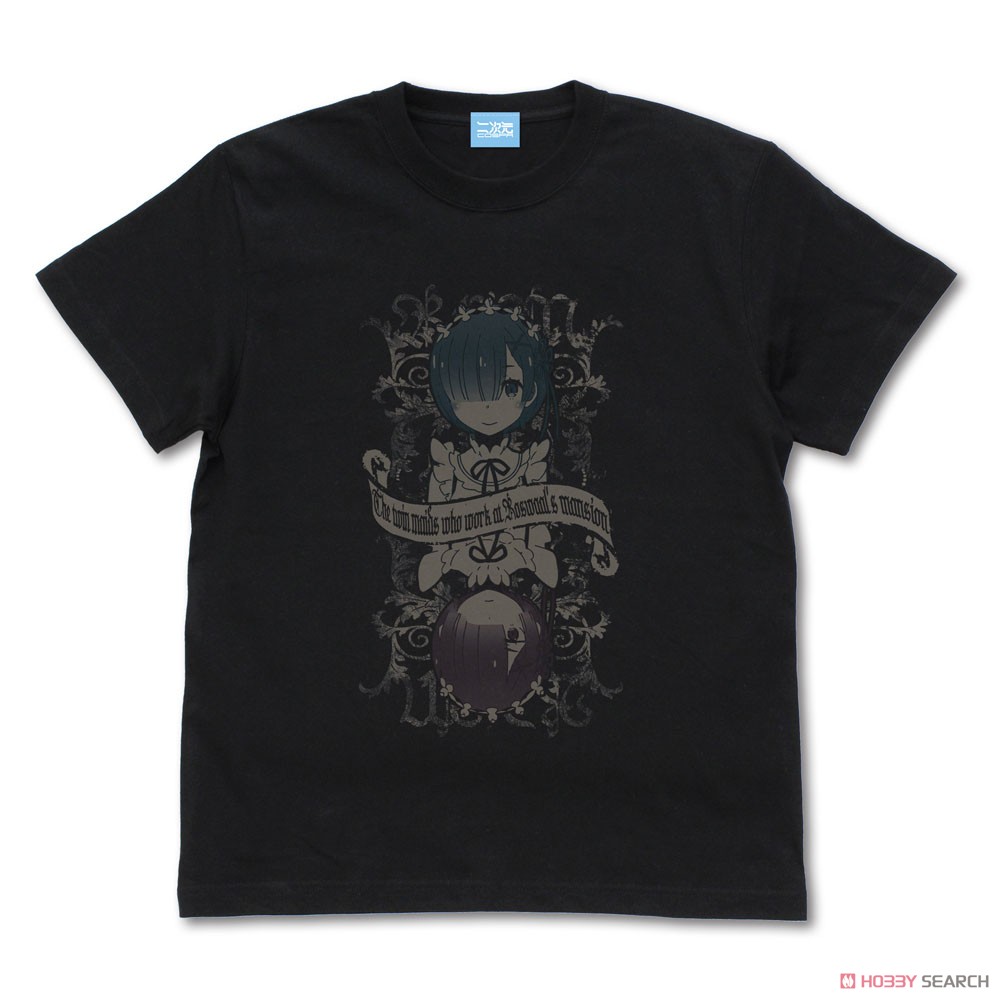 ラム&レム Tシャツ Ver.2.0/BLACK-L 2