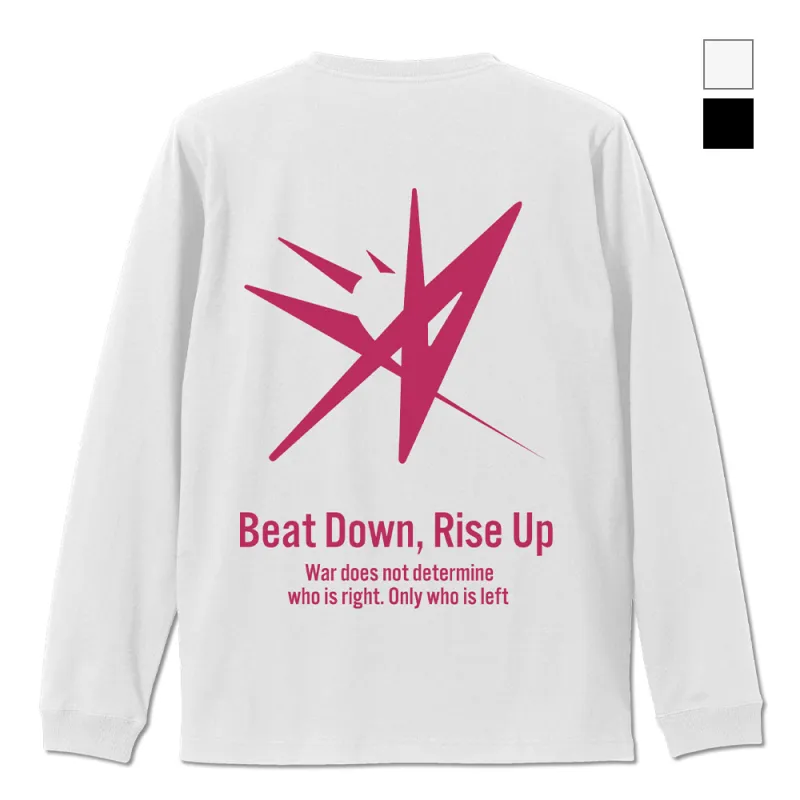 31A 部隊ロゴ 袖リブロングスリーブTシャツ/WHITE-M