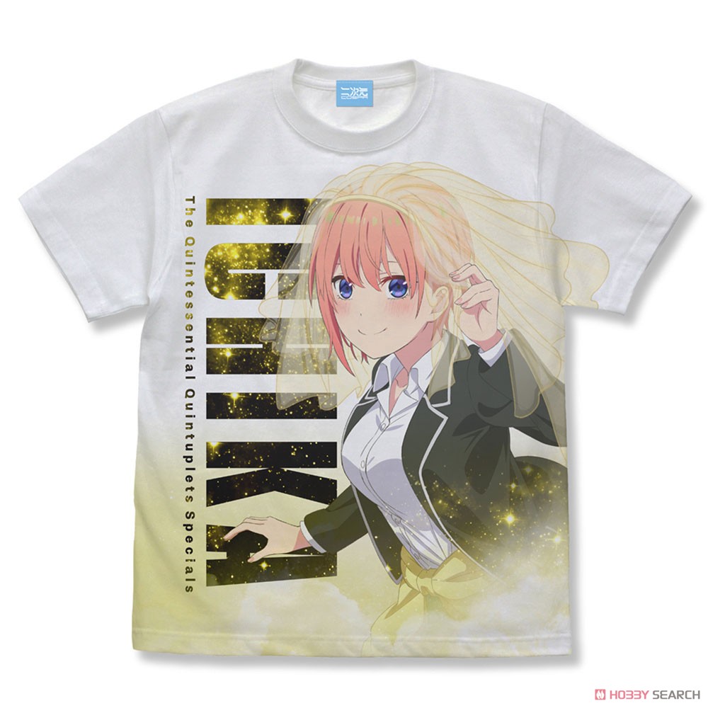 中野一花 フルグラフィックTシャツ/WHITE-M 2