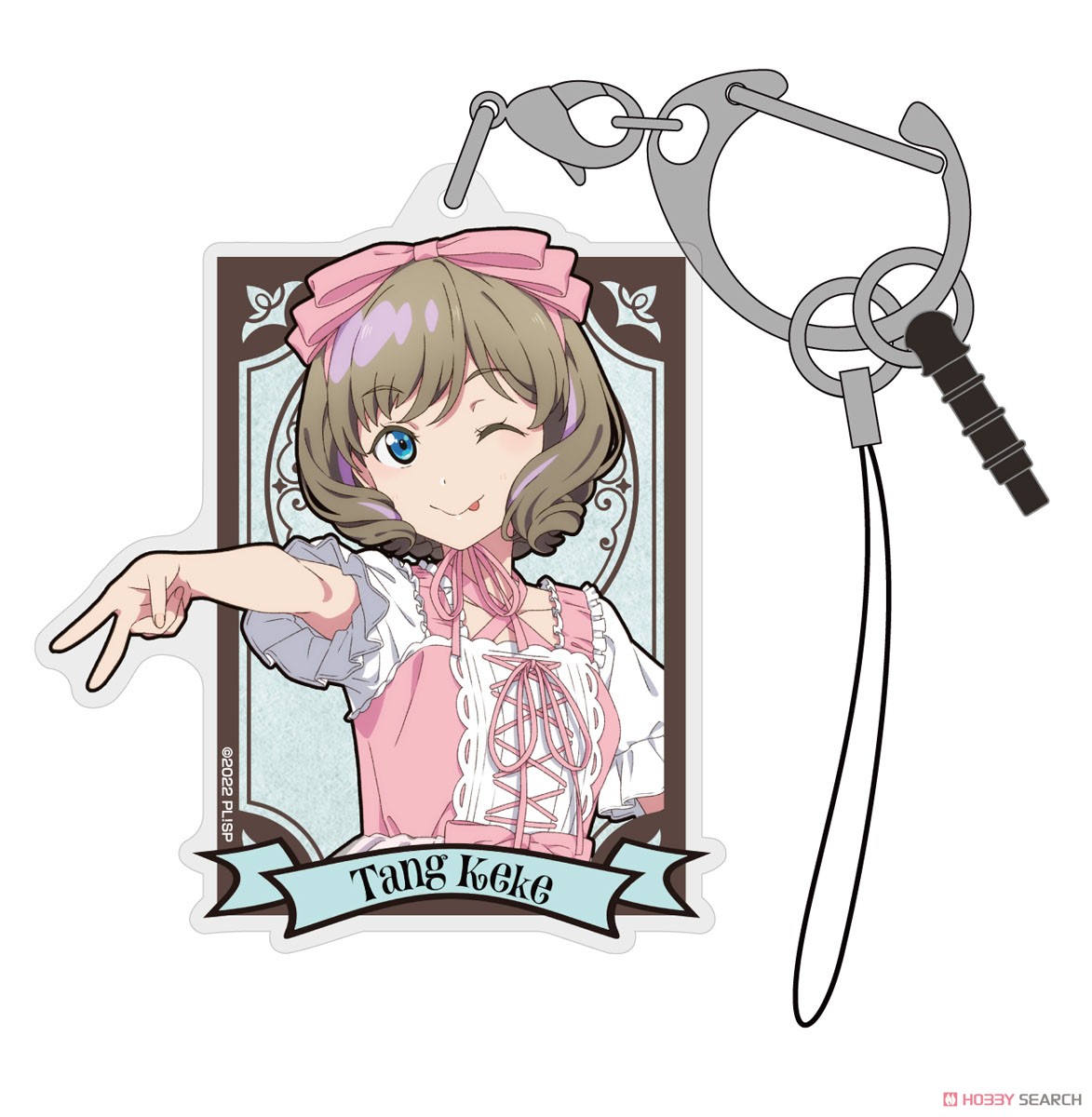 描き下ろし 唐 可可 アクリルマルチキーホルダー ロリータファッション Ver. 2