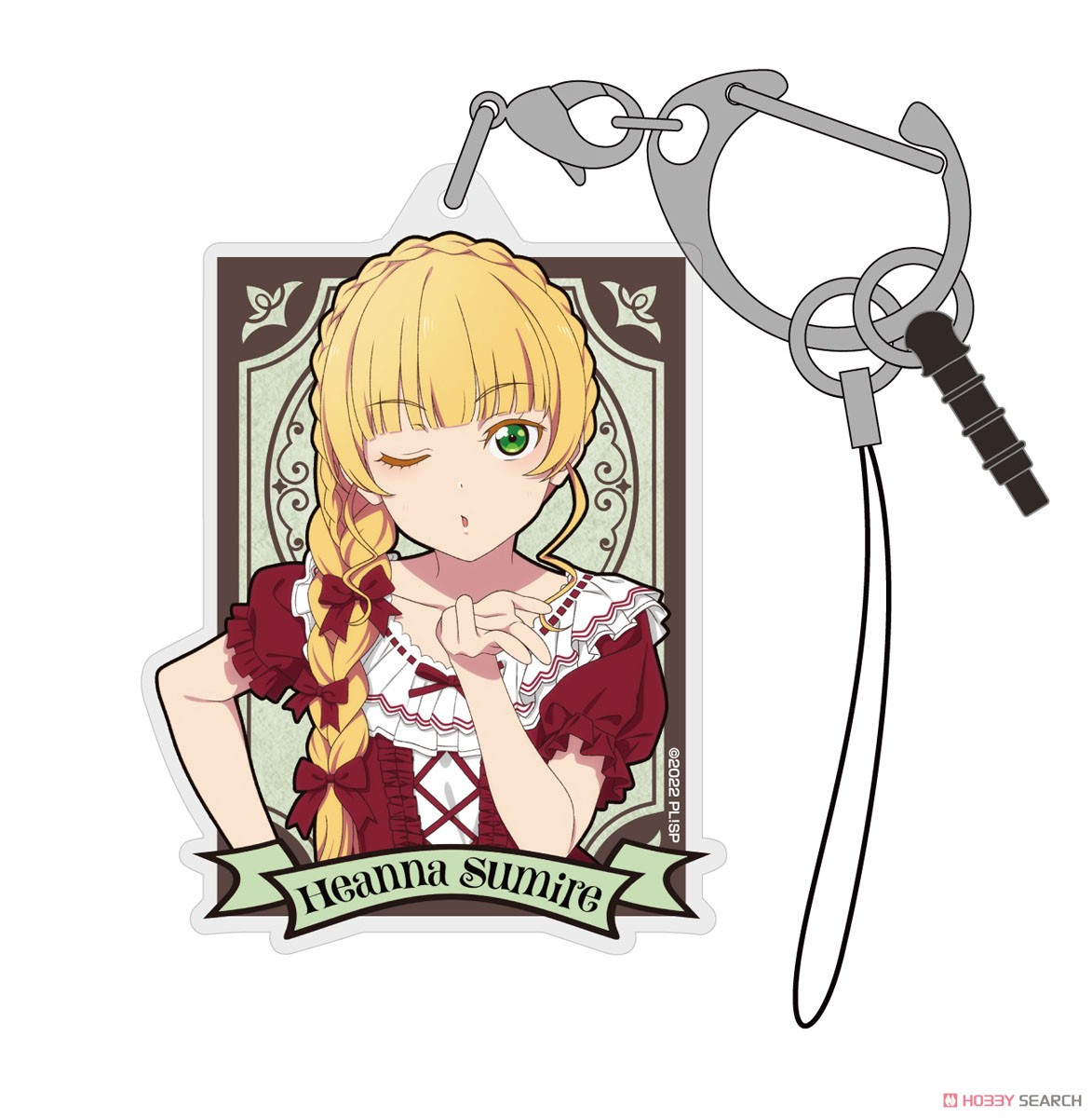 描き下ろし 平安名 すみれ アクリルマルチキーホルダー ロリータファッション Ver. 2