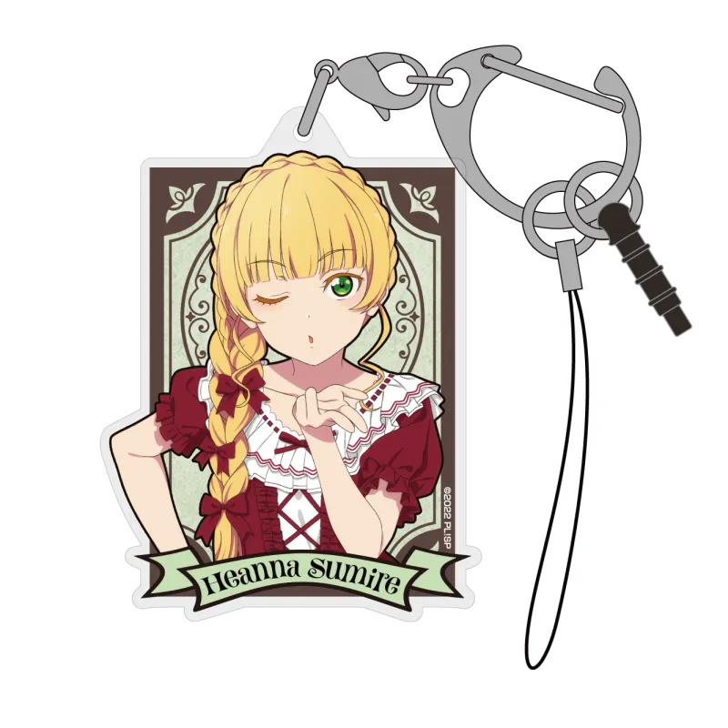 描き下ろし 平安名 すみれ アクリルマルチキーホルダー ロリータファッション Ver.