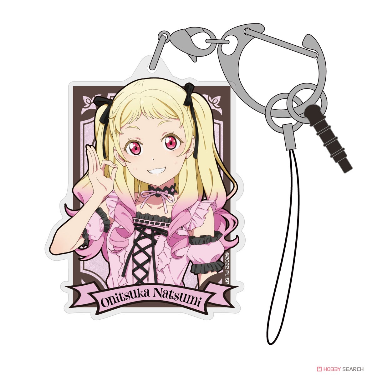 描き下ろし 鬼塚 夏美 アクリルマルチキーホルダー ロリータファッション Ver. 2