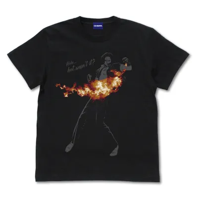 草薙京 Tシャツ/BLACK-XL