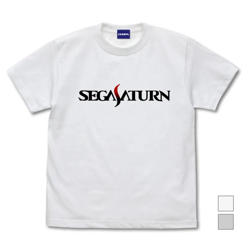 セガサターン ロゴ Tシャツ Ver.2.0/WHITE-XL