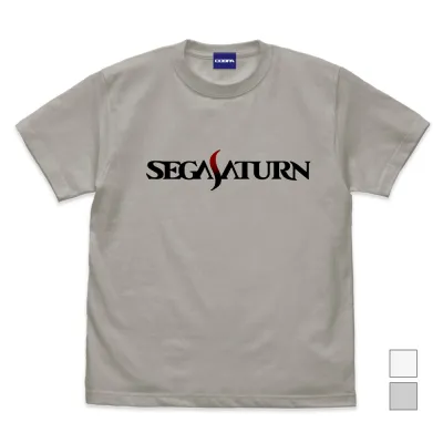 セガサターン ロゴ Tシャツ Ver.2.0/LIGHT GRAY-XL