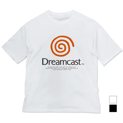 ドリームキャスト ビッグシルエットTシャツ/WHITE-XL