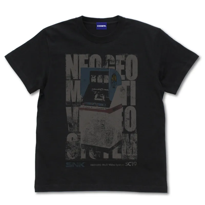 NEOGEO 筐体Tシャツ/BLACK-L