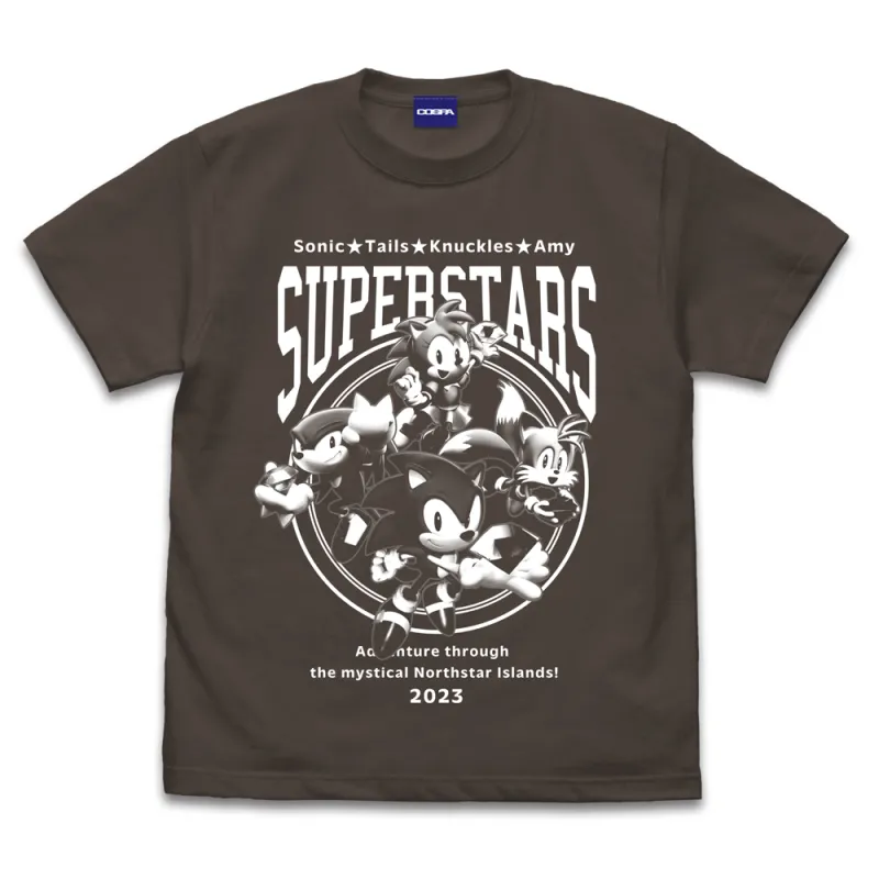 ソニックスーパースターズ Tシャツ/CHARCOAL-M