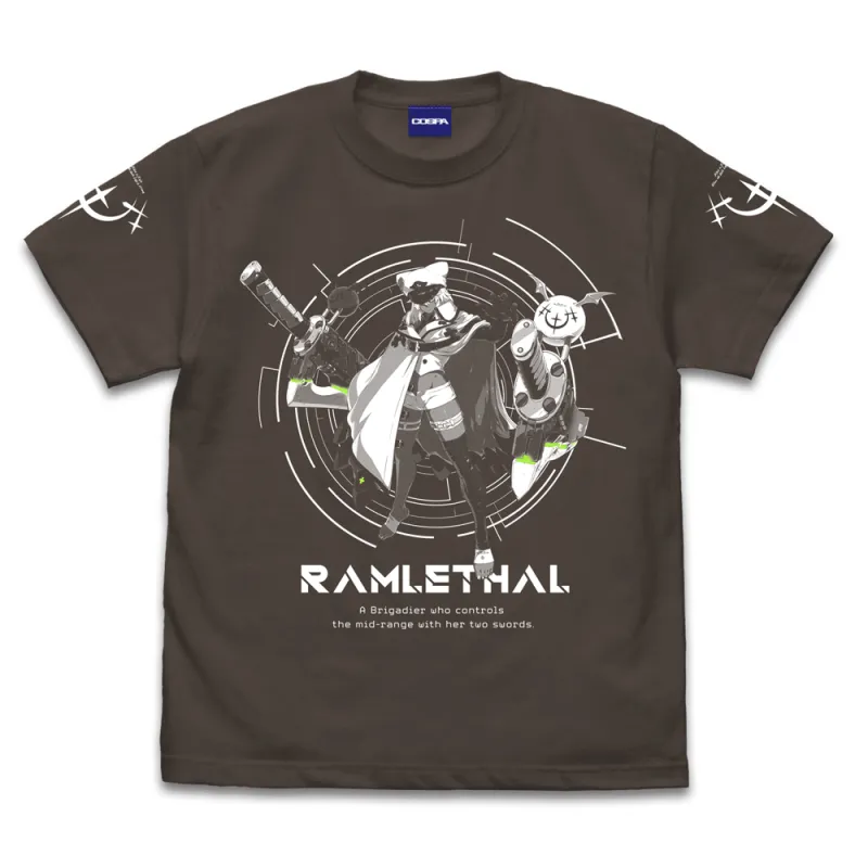 ラムレザル Tシャツ/CHARCOAL-XL