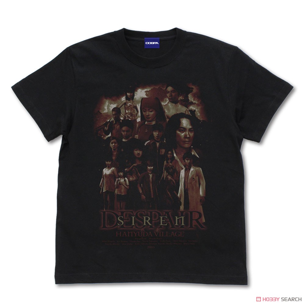 SIREN ポスターTシャツ/BLACK-S 2