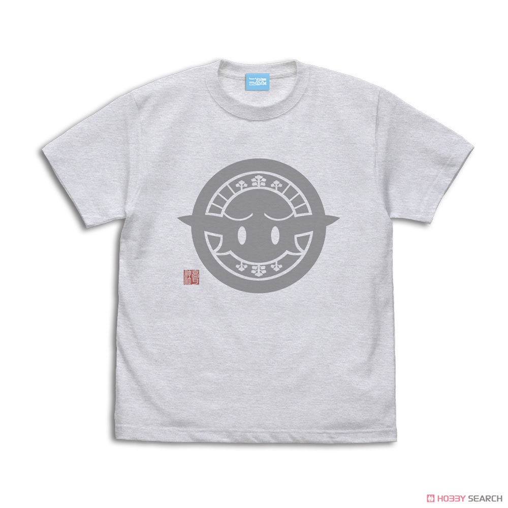 高耳神社 社紋 Tシャツ/ASH-XL 2