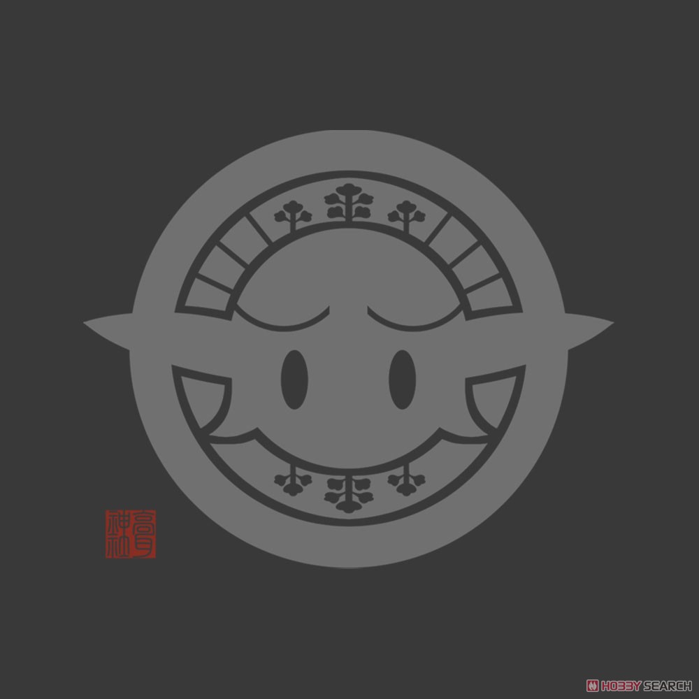 高耳神社 社紋 Tシャツ/SUMI-L 3