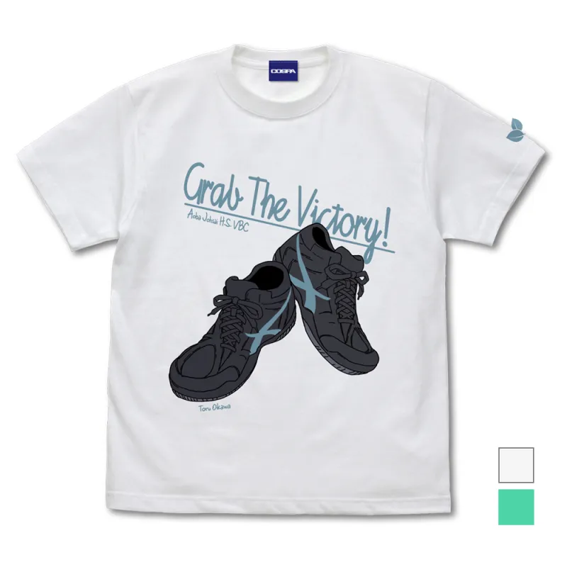 及川徹シューズ Tシャツ/WHITE-L