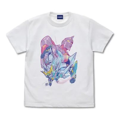 グリッドマン ユニバース 雨宮哲描き下ろし フルカラーTシャツ/WHITE-S