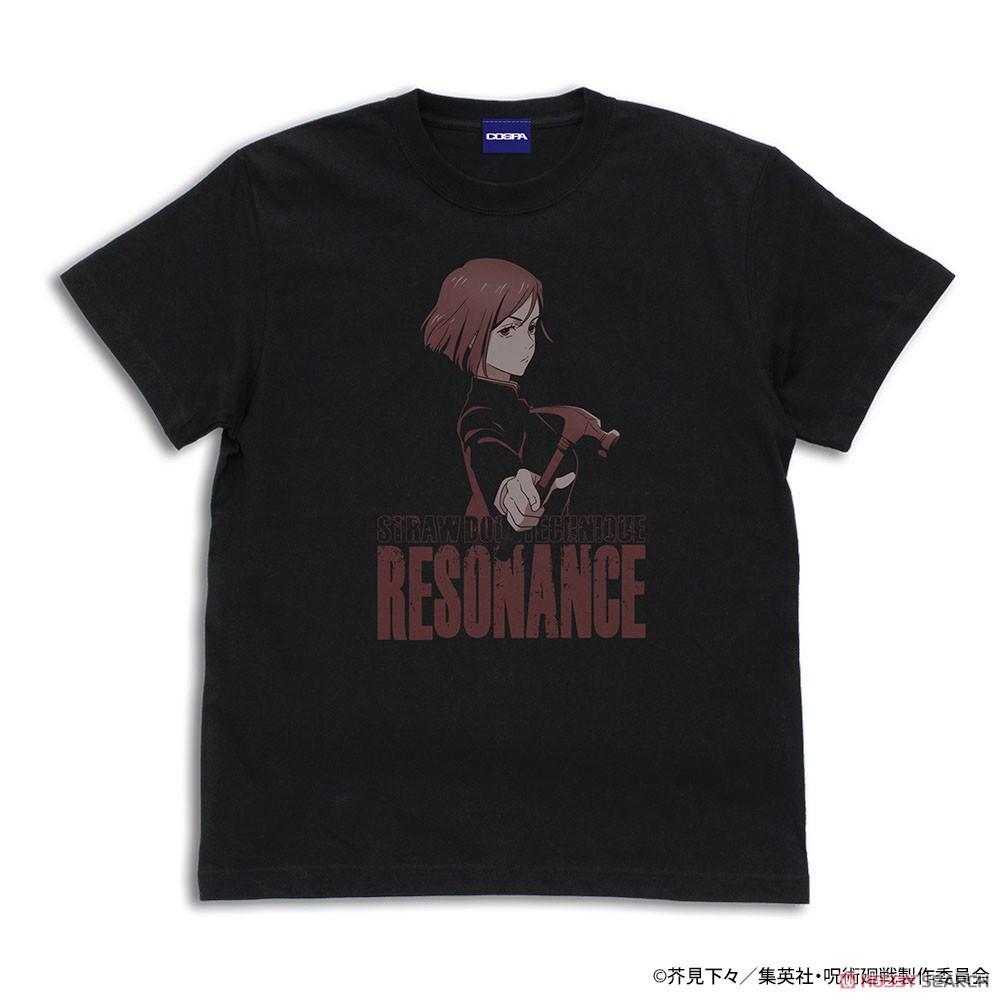 釘崎 野薔薇 ｢共鳴り｣ Tシャツ/BLACK-S 2