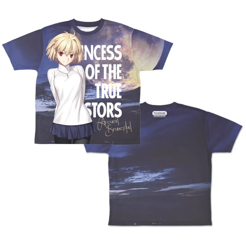 アルクェイド・ブリュンスタッド 両面フルグラフィックTシャツ 月夜のアルクェイドVer./M