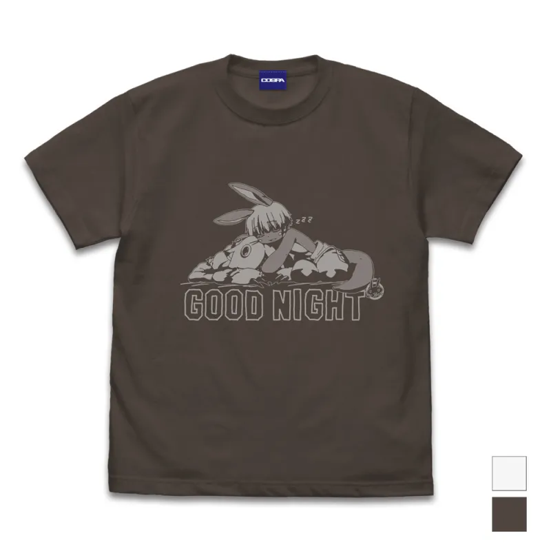 描き下ろし ナナチ スヤスヤ Tシャツ/CHARCOAL-S