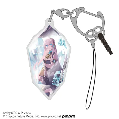 巡音ルカ アクリルマルチキーホルダー 6〇2 ロクマルニ Ver.