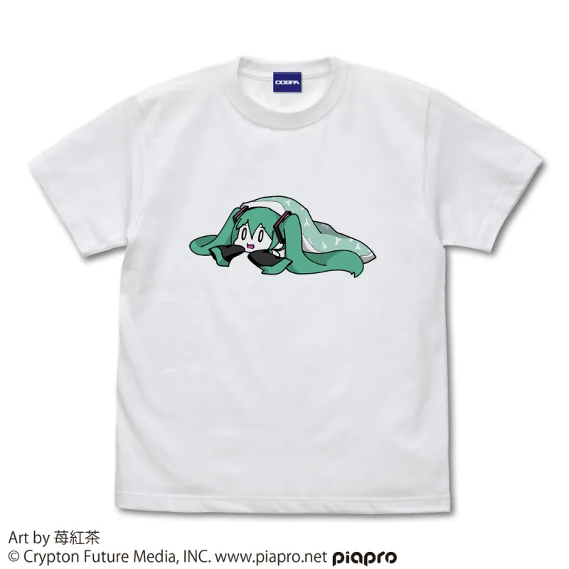 初音ミク Tシャツ 苺紅茶 Ver./WHITE-L