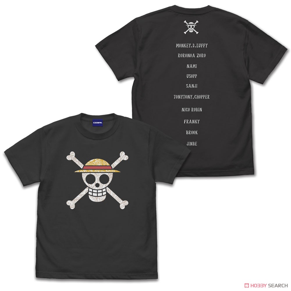 麦わらの一味 海賊旗 ペイズリー Tシャツ/SUMI-S 2