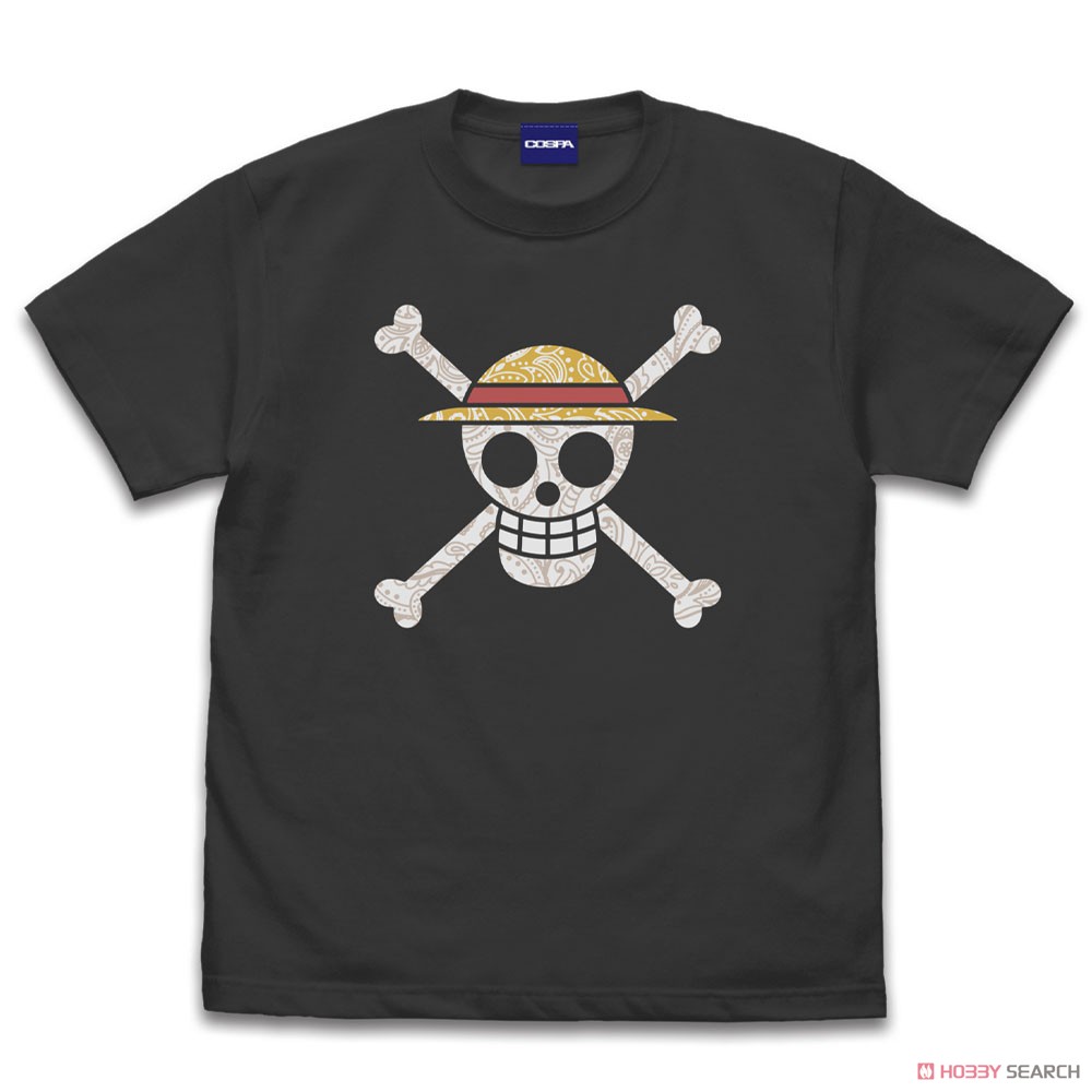 麦わらの一味 海賊旗 ペイズリー Tシャツ/SUMI-M 3