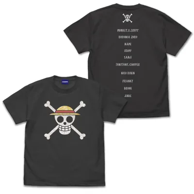 麦わらの一味 海賊旗 ペイズリー Tシャツ/SUMI-L