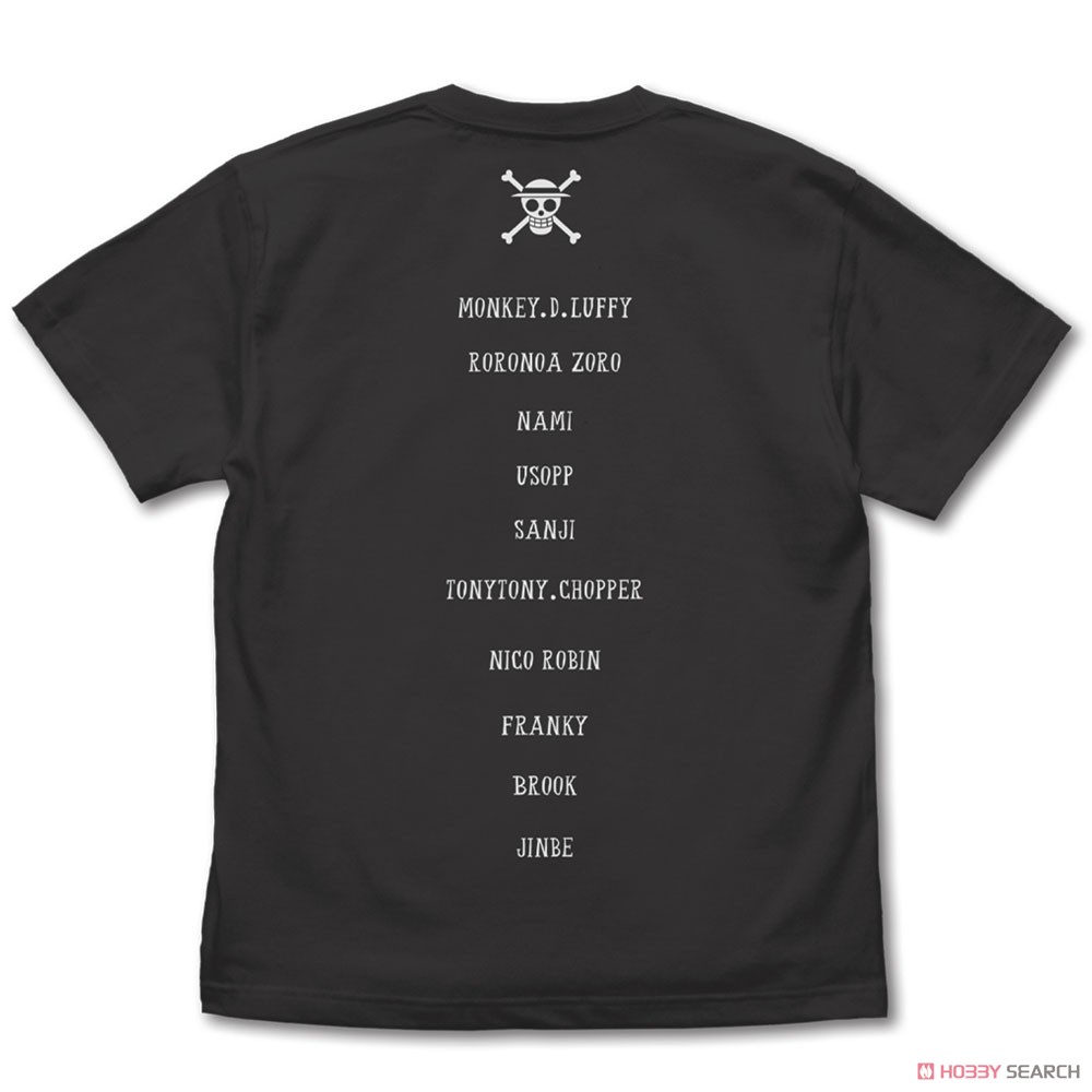 麦わらの一味 海賊旗 ペイズリー Tシャツ/SUMI-L 4