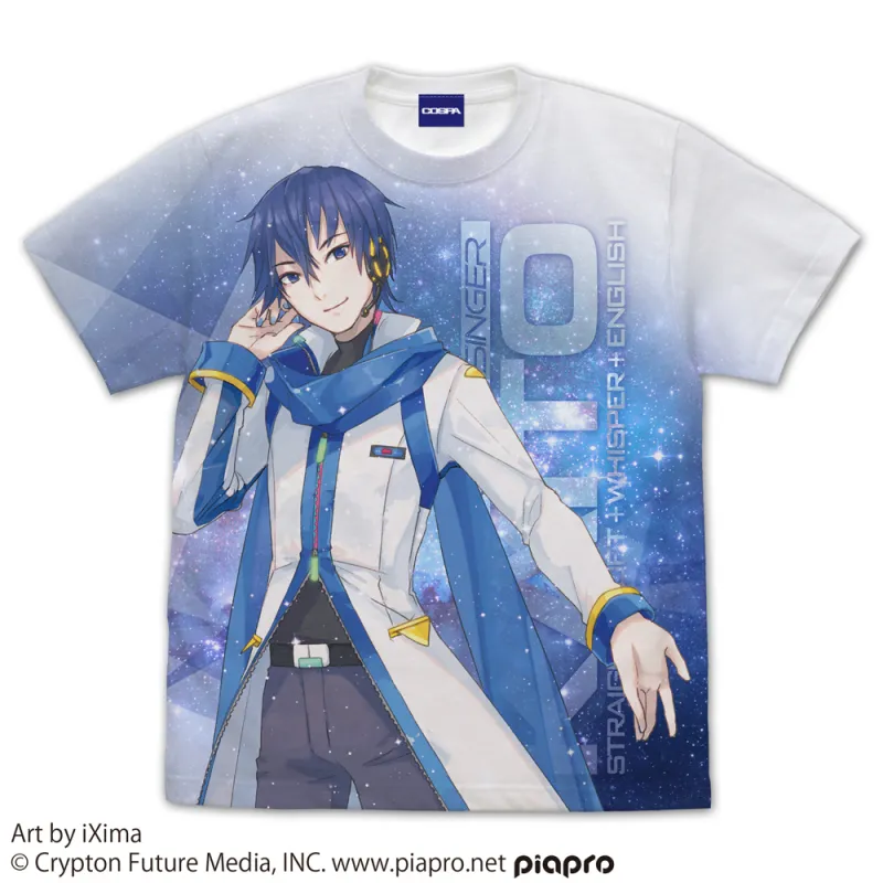 KAITO フルグラフィックTシャツ/WHITE-XL