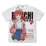 描き下ろし 喜多郁代 フルグラフィックTシャツ ストリートファッションVer./WHITE-M 1