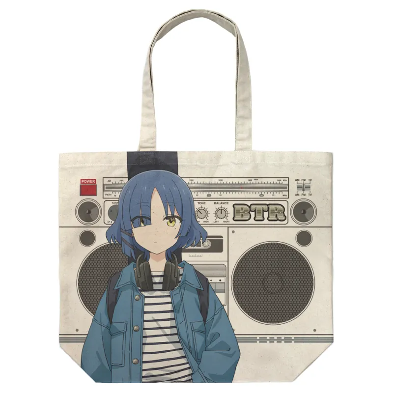 描き下ろし 山田リョウ フルグラフィックラージトート ストリートファッションVer./NATURAL