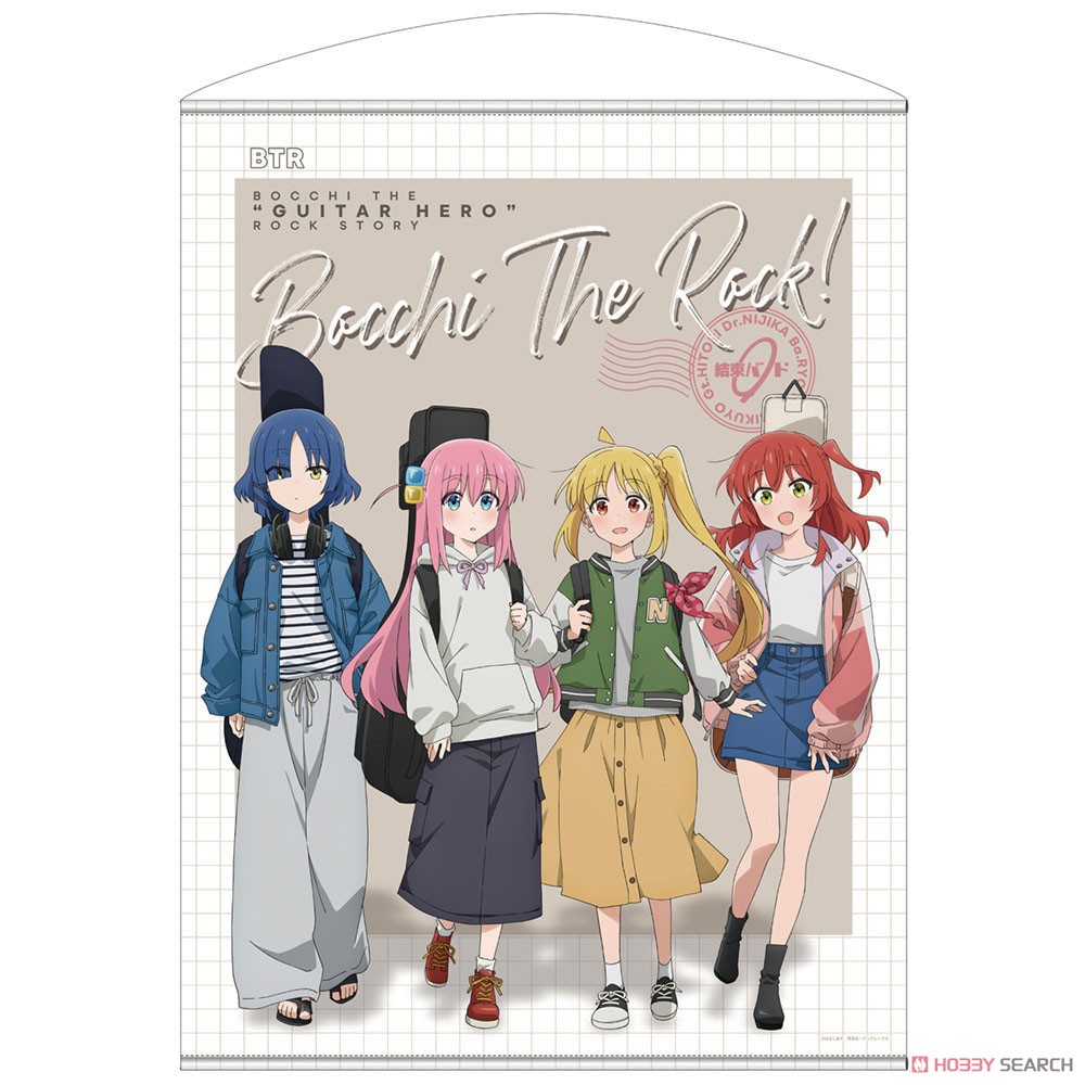 描き下ろし 結束バンド 100cmタペストリー ストリートファッションVer. 2