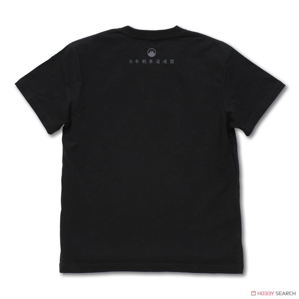 戦車道 Tシャツ/BLACK-S 3