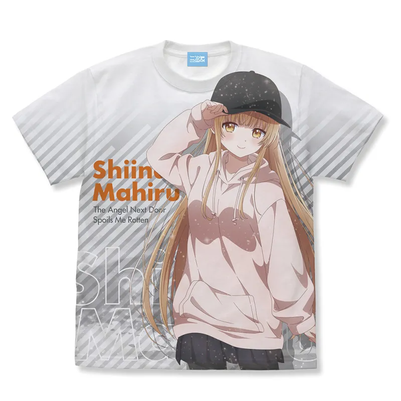 椎名真昼 フルグラフィックTシャツ カジュアルファッションver./WHITE-M