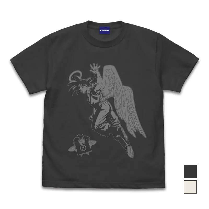 孫悟空(天使)と界王 Tシャツ/SUMI-M